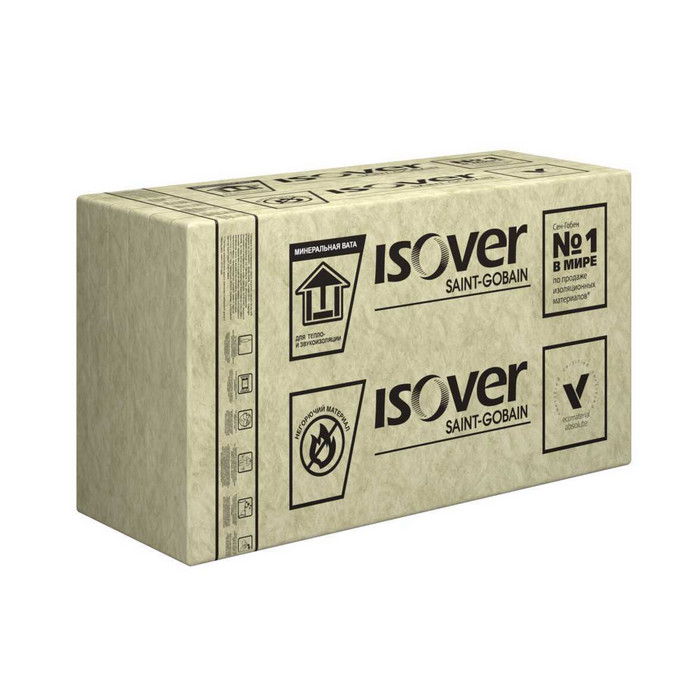 Утеплитель Isover Изовер OL-P 100х1190х1390 в ЕКБ