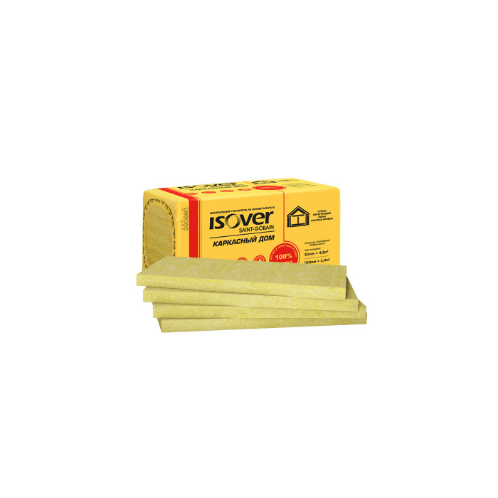Утеплитель Isover Каркасный дом 50х600х1000 в ЕКБ